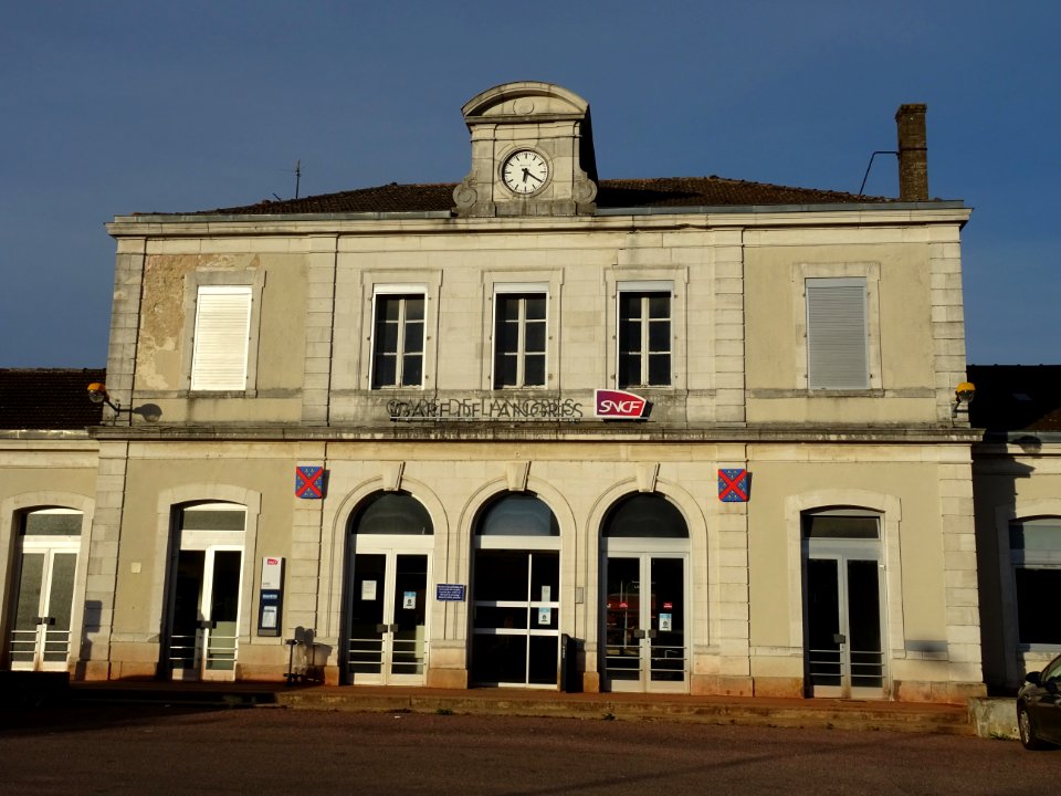 Gare SNCF de Langres, Langres, Haute-Marne 