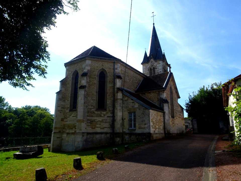 Eglise Saint-Vallier, Condes, Haute-Marne 