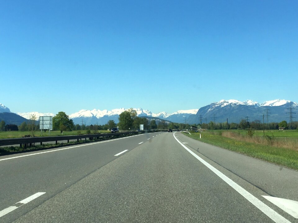 Highway alpine road