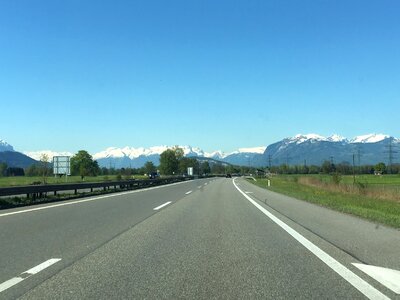 Highway alpine road