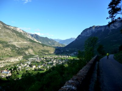 L'Argentière-les-Ecrins, dans la lumière du soir depuis la… 