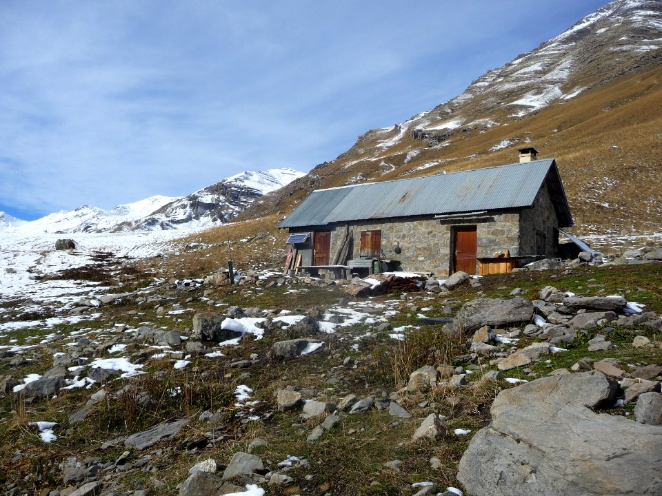 Cabane de la Balme, haut vallon du Fournel 
