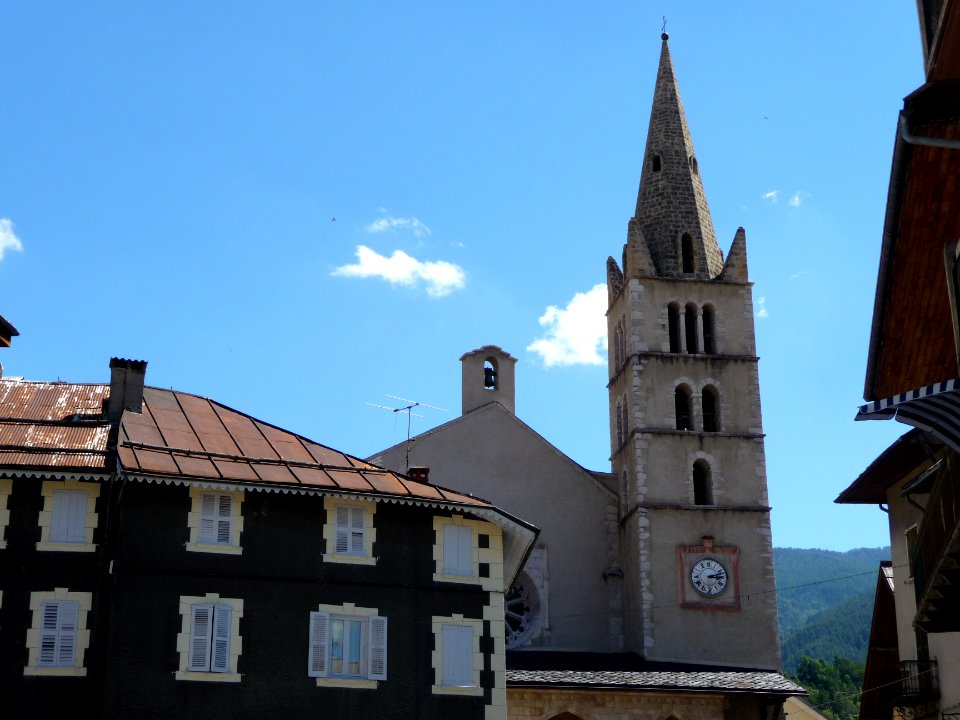 Eglise Notre-Dame-d'Aquilon, XVIe siècle, Guillestre, Haut… 