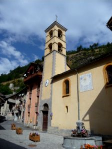Eglise Sainte-Marie-Salomé de Château-Queyras, Hautes-Alpe… 