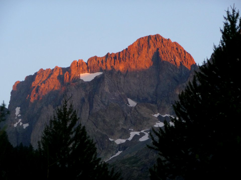 Lever de soleil sur Les Bans 