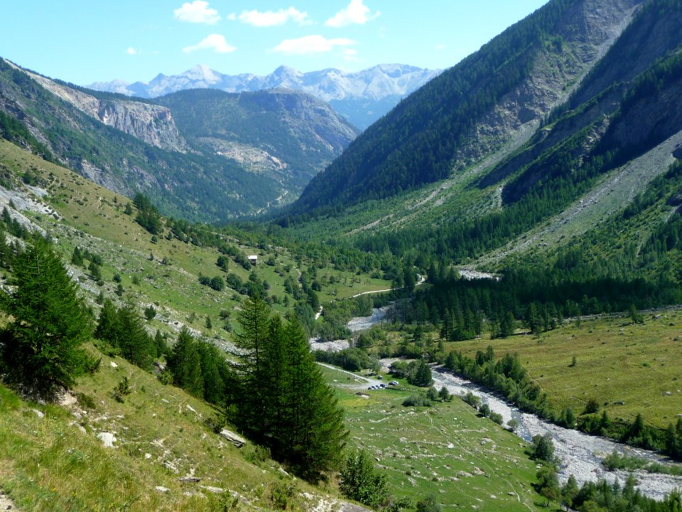 Parking de la Haute Salce, vallon du Fournel 