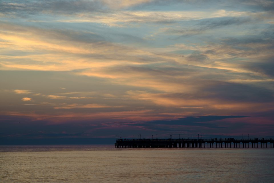 07 palanga Sunset over the Pier 