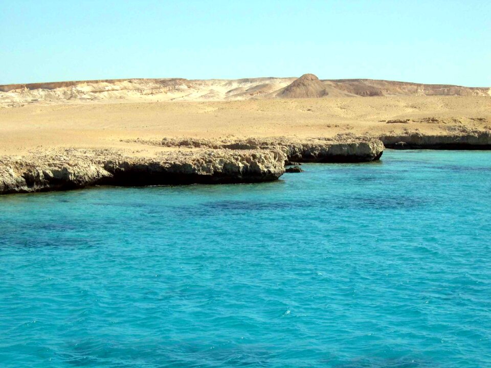 Egypt landscape red sea