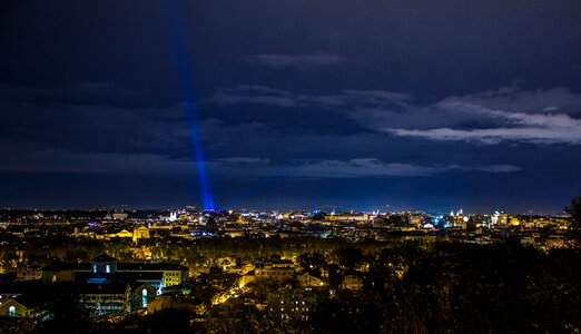 Rome night glow