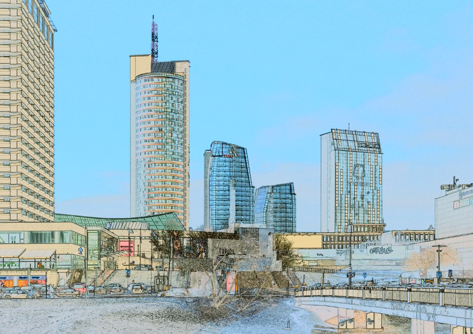 345 vilnius Skyscraper Art 