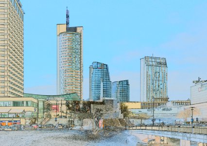 345 vilnius Skyscraper Art 