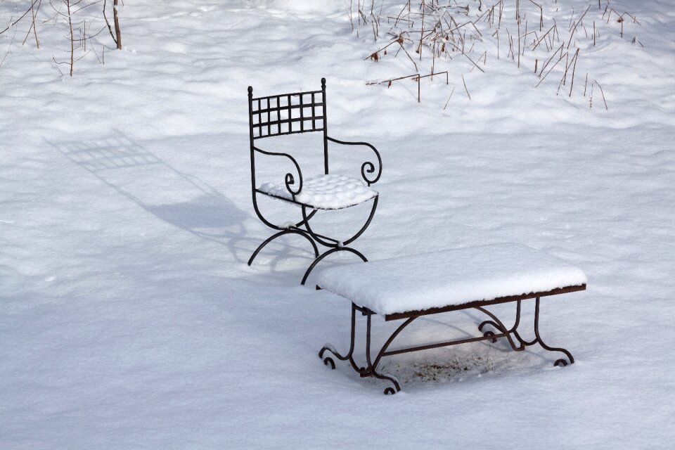 Garden garden chair table