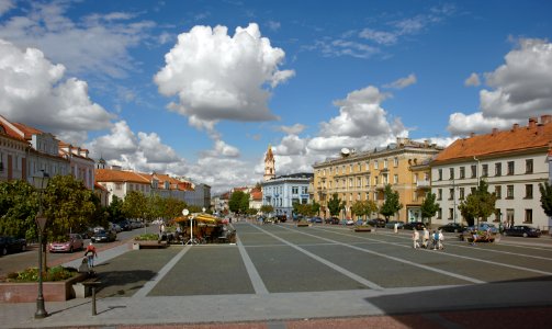 227 vilnius Old City Hall Square photo
