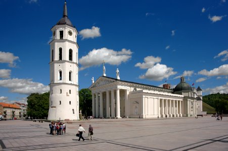 286 vilnius Cathedral Square photo