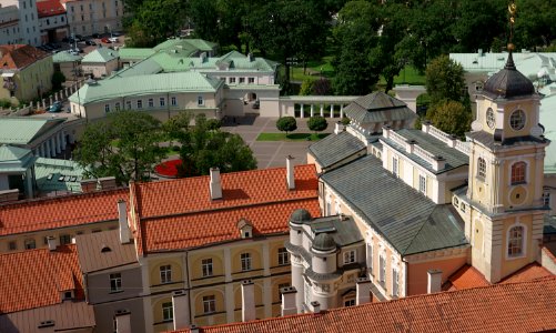 279 vilnius Presidential Compound from the University Towe… 