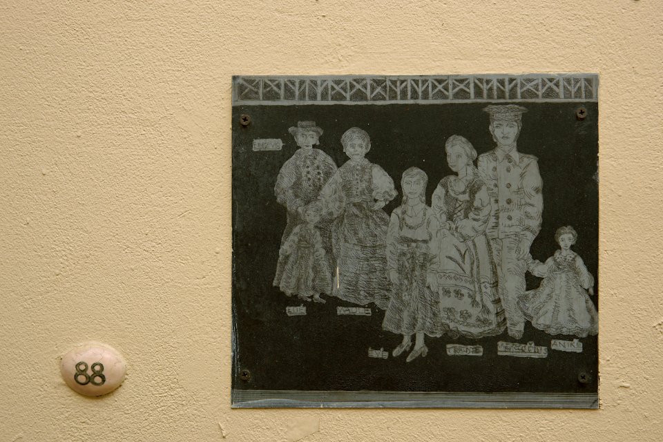 278 vilnius Literatų gatvė project Plaque 88 