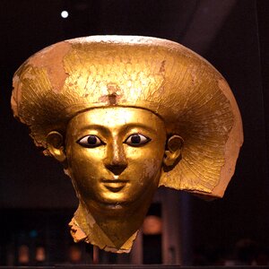 Gold mask munich egyptian museum