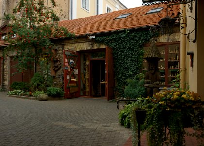 273 vilnius Old Town Courtyard photo