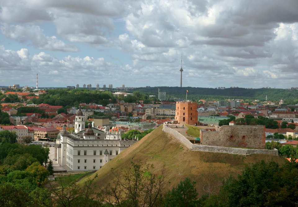 210 vilnius From Three Crosses Hill 