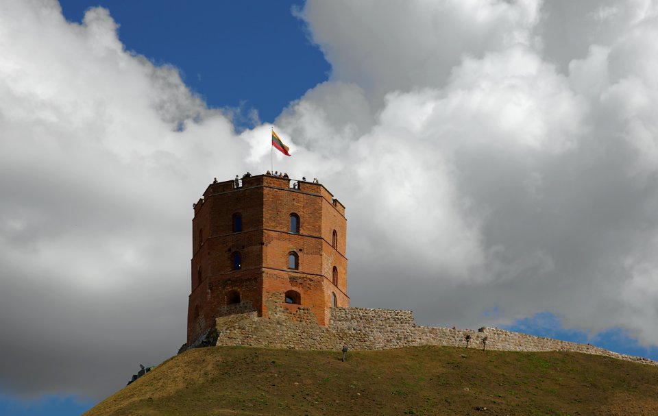 170 vilnius Castle Tower 