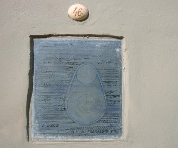 137 vilnius Literatų gatvė project Plaque 46 