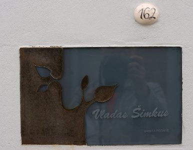 81 vilnius Literatų gatvė project Plaque 162 