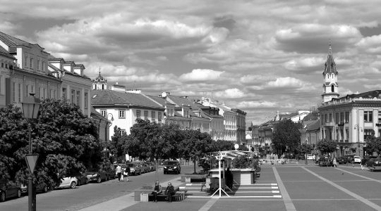 100 vilnius Old Town Square photo