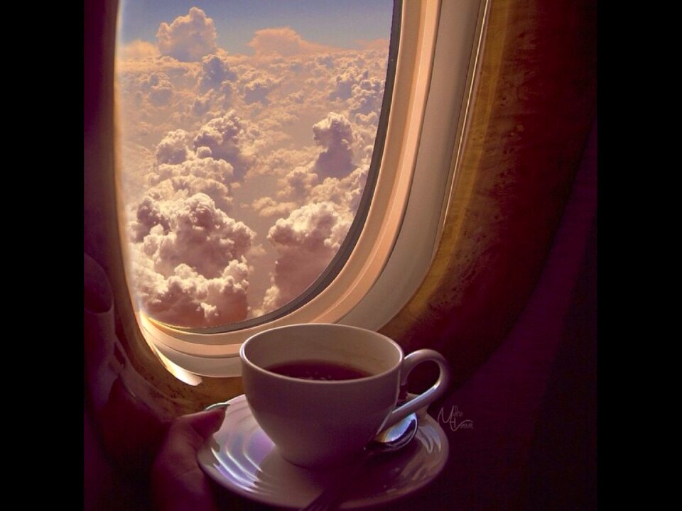 Coffee air sky