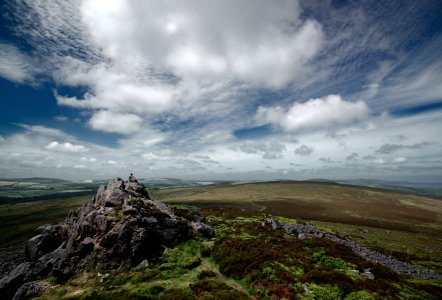 67 pembrokeshire Mynydd Carningli colour photo