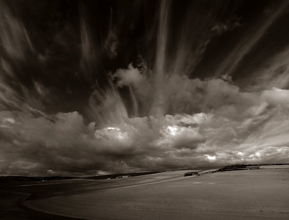 55 south downs Rathfinny Farm bw 