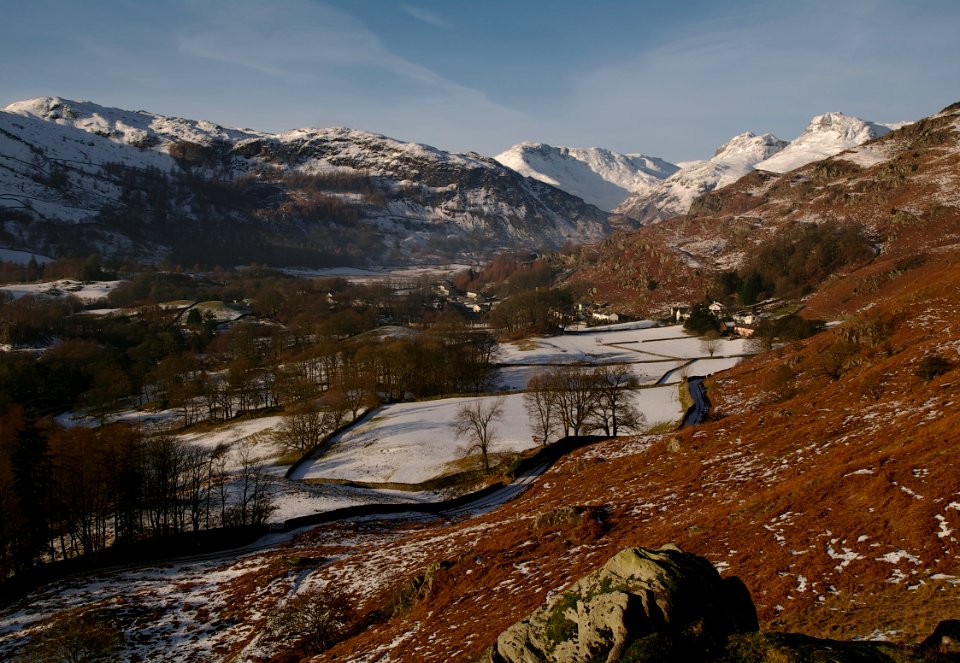 63 lake district Langdale Pikes photo