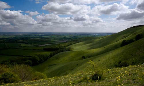 128 south downs Firle Beacon photo