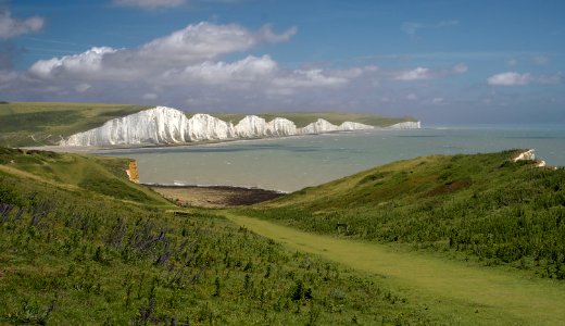 71 south downs Seven Sisters photo