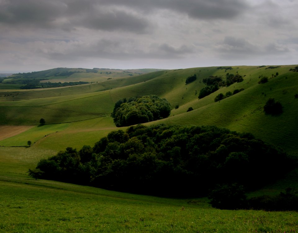 32 south downs Above Folkington 