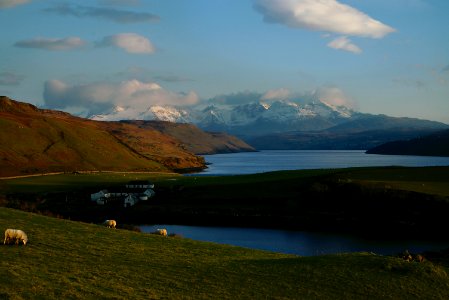 23 skye Black Cuillin and Loch Harport photo