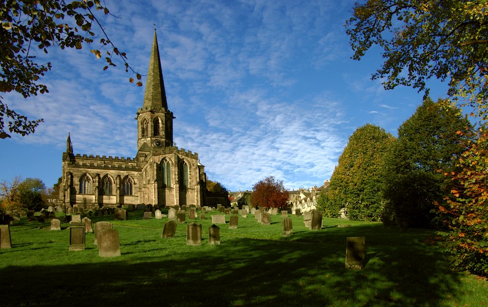 01 peak district Bakewell Church 