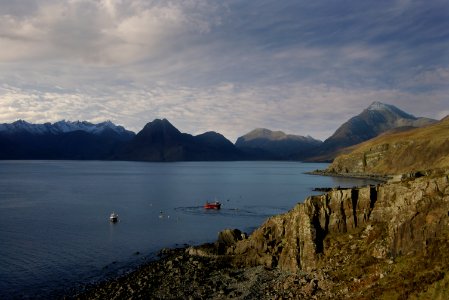 02 skye Black Cuillin from Elgol photo