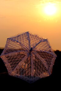 Umbrella lace white
