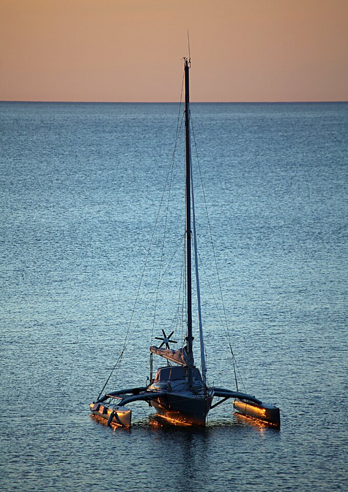 Blue mediterranean navigation