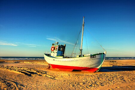 Coast water boat