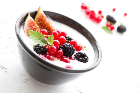 Fruits breakfast healthy