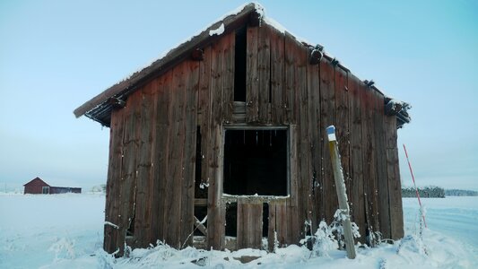 Winter cooling snow
