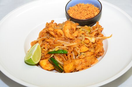 Food thai food noodles