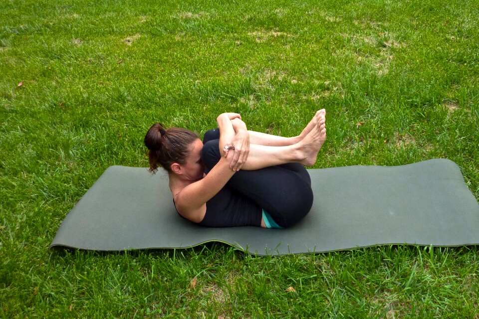Asana hatha yoga posture