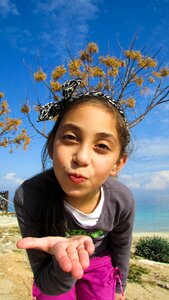 Cute kisses blue kiss