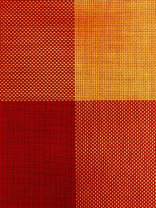 Color square decoration
