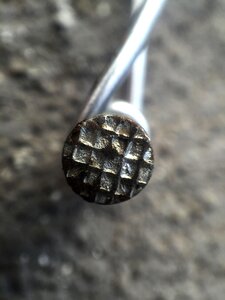 Iron metallic steel