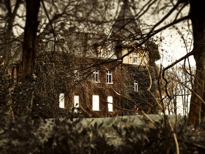 Mystical atmosphere spooky