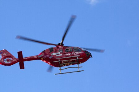 Use flying air rescue