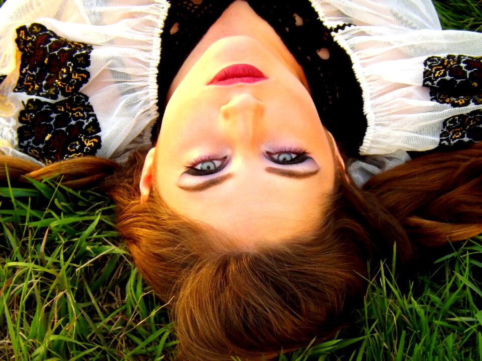 Grass blue eyes traditional